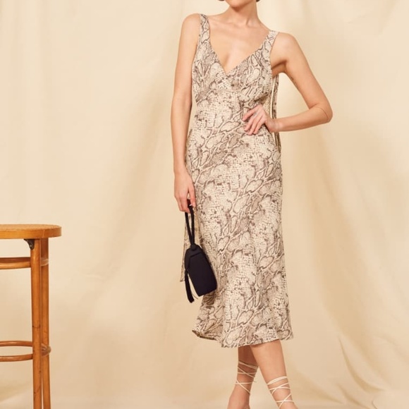 reformation venezia dress